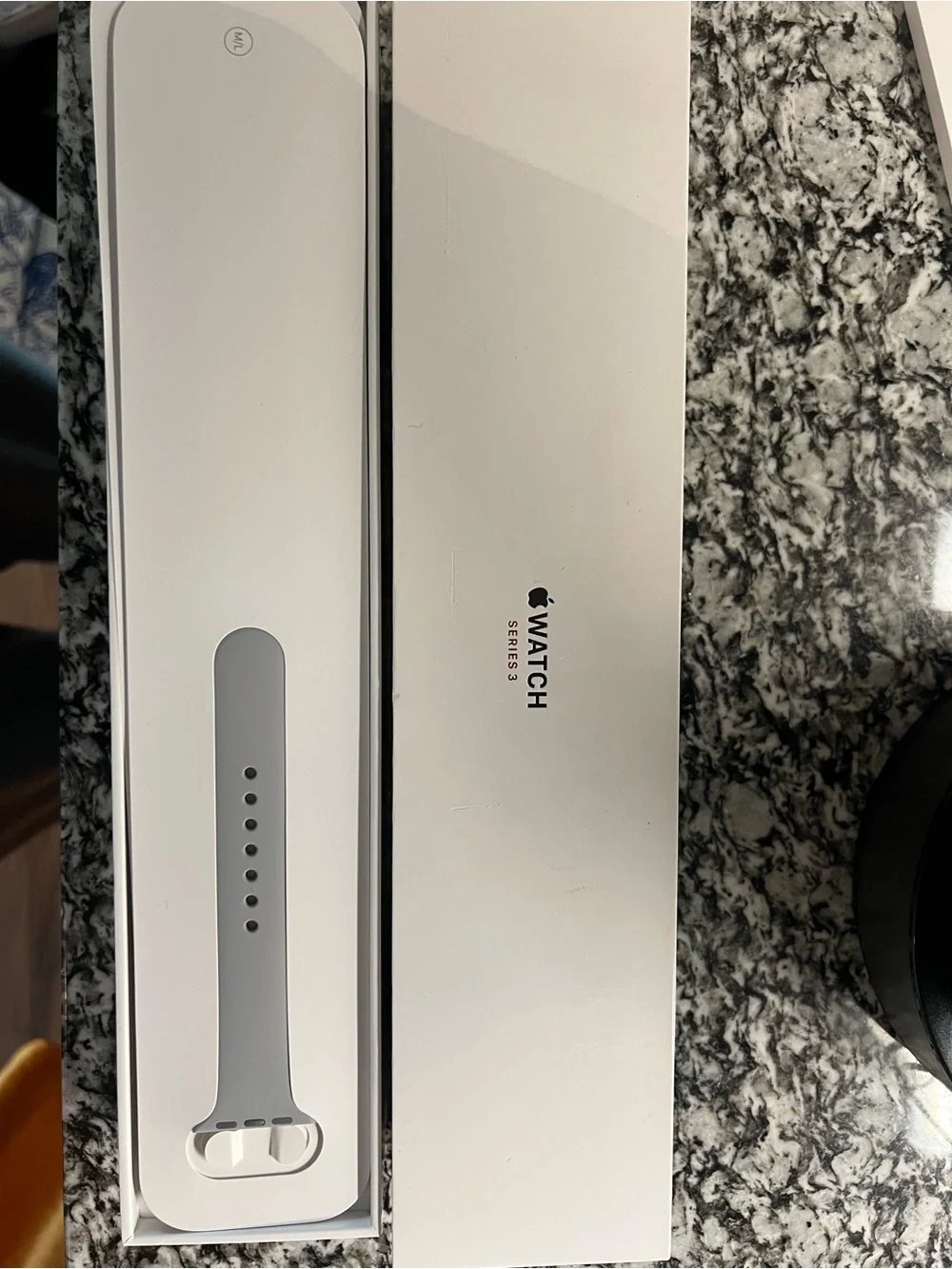Apple Watch Series 3 Cellular with charger